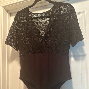 Sexy Black Lace Bodysuit – Perfect for a Night Out- Free with a second purchase